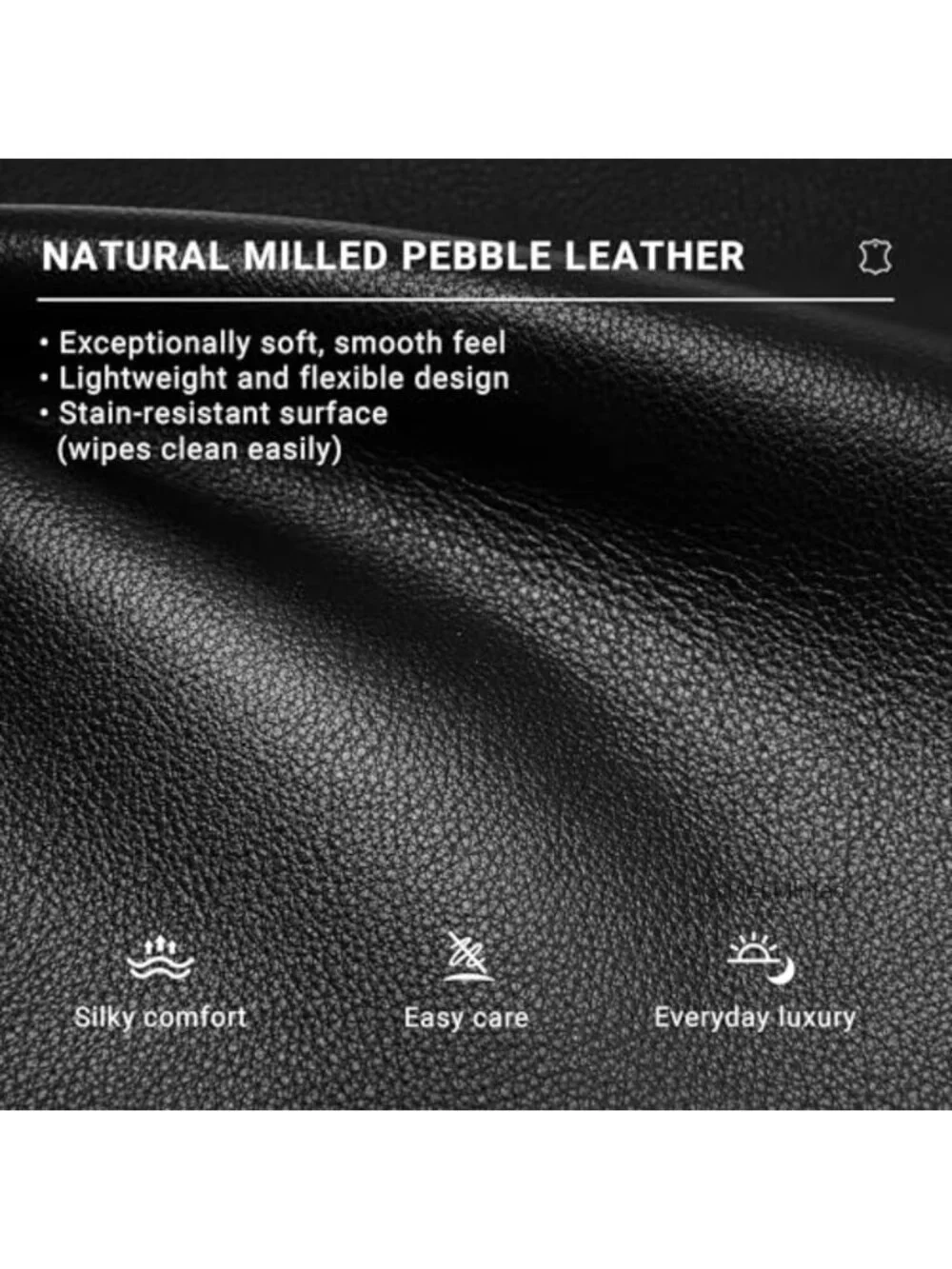 Genuine Leather Hobo Crossbody Bag with Two Straps